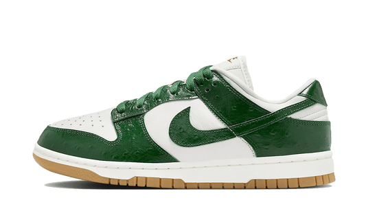 Overkicks - Nike Dunk Low LX Gorge Green Ostrich (FJ2260-002) - vista lateral