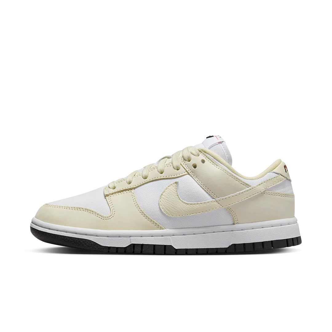 Overkicks - Nike Dunk Low LX White Coconut Milk (DZ2710-100) - vista lateral
