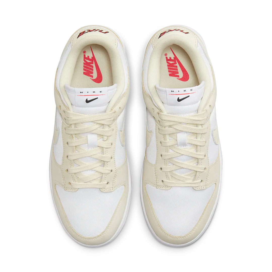 Overkicks - Nike Dunk Low LX White Coconut Milk (DZ2710-100) - par completo
