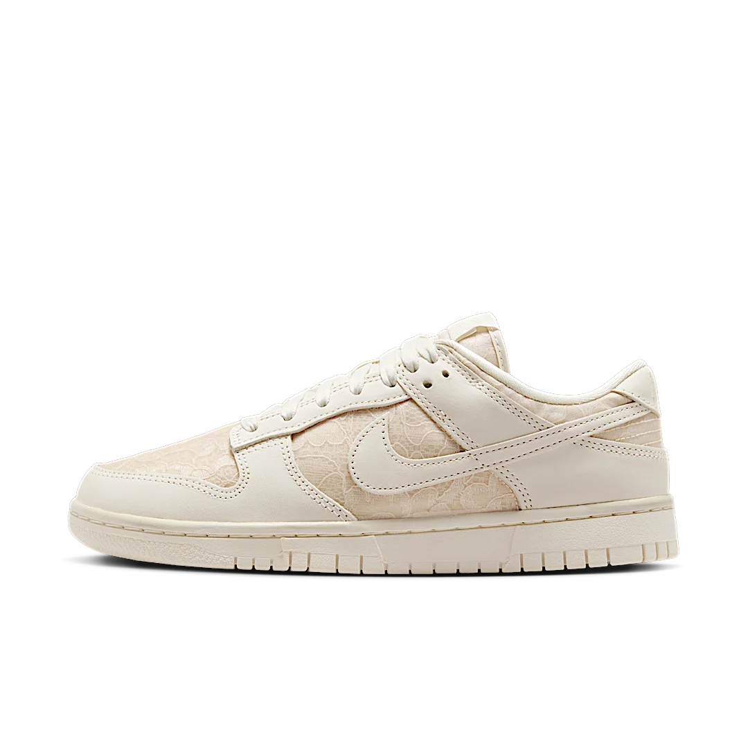 Overkicks - Nike Dunk Low Lace Soft Pearl (HJ5870-100) - vista lateral