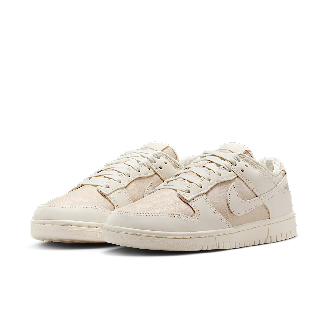Overkicks - Nike Dunk Low Lace Soft Pearl (HJ5870-100) - vista trasera