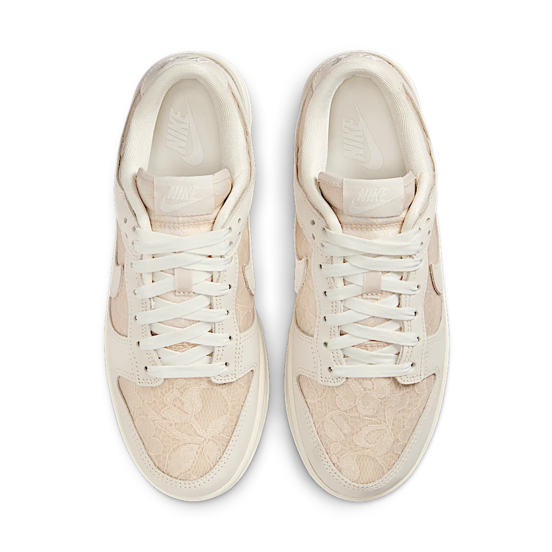 Overkicks - Nike Dunk Low Lace Soft Pearl (HJ5870-100) - par completo