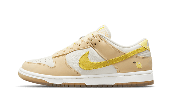 Overkicks - Nike Dunk Low Lemon Drop (DJ6902-700) - vista lateral