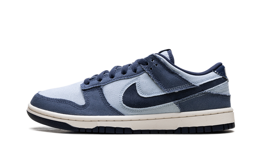 Overkicks - Nike Dunk Low Light Armory Blue Denim (HF3141-400) - vista lateral