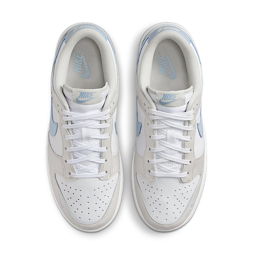 Overkicks - Nike Dunk Low Light Bone Armory Blue (HF0023-100) - vista trasera