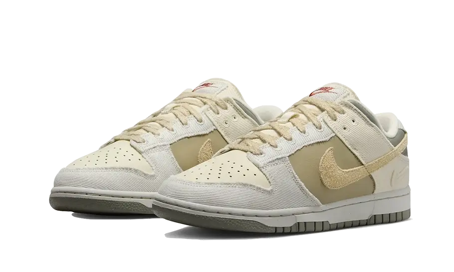 Overkicks - Nike Dunk Low Light Bone Dark Stucco (FZ4341-100) - vista trasera