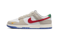Nike Dunk Low Light Iron Ore Red Blue