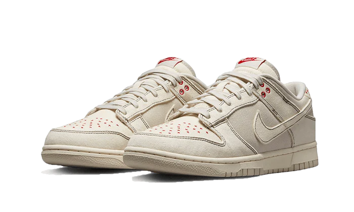 Overkicks - Nike Dunk Low Light Orewood Brown Sashiko (DV0834-100) - vista trasera