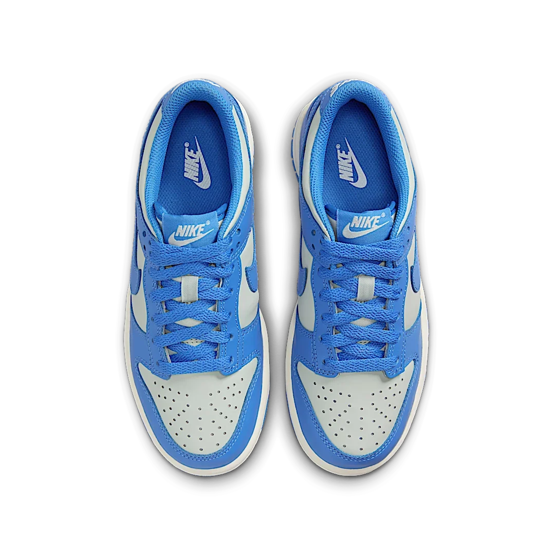 Overkicks - Nike Dunk Low Light Silver Sail Light Photo Blue (GS) (FB9109-004) - imagen 3