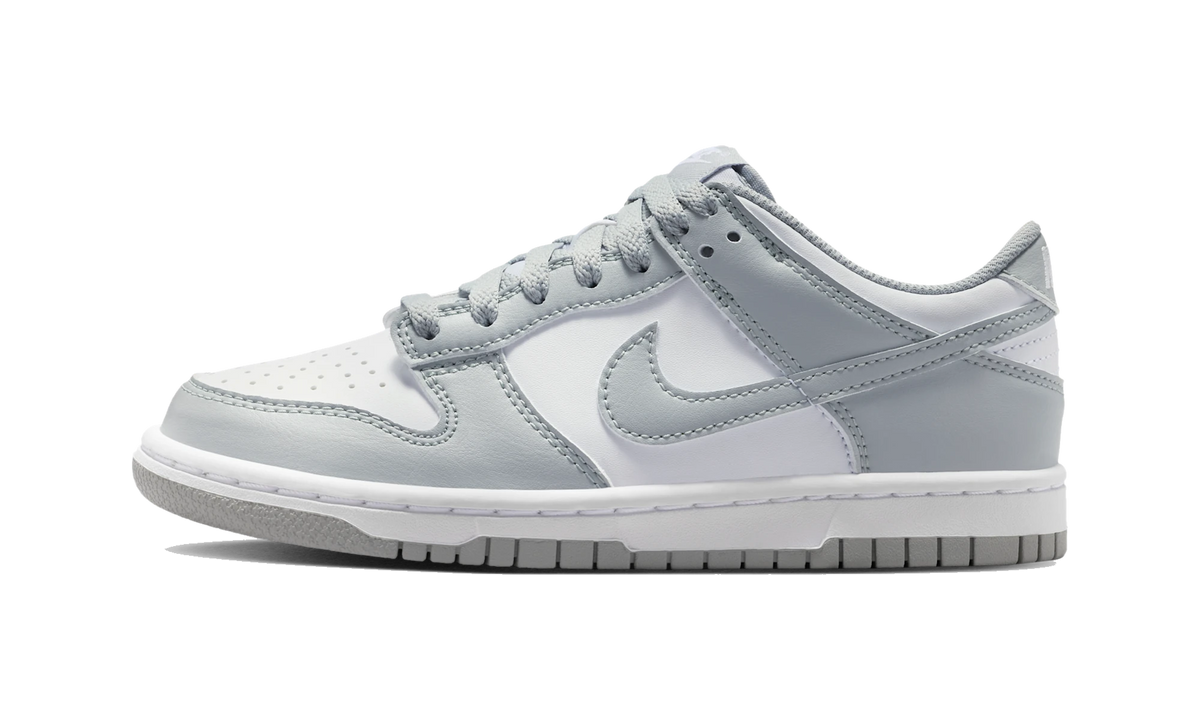 Overkicks - Nike Dunk Low Light Smoke Grey White (IU7766-123) - vista lateral