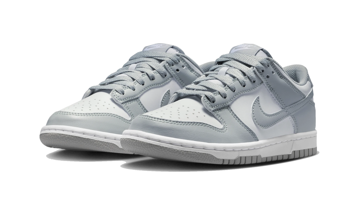 Overkicks - Nike Dunk Low Light Smoke Grey White (IU7766-123) - vista trasera