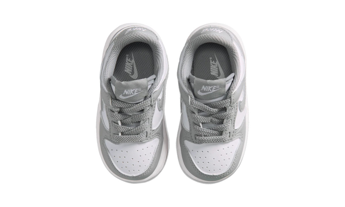 Overkicks - Nike Dunk Low Light Smoke Grey White (TD) (IU7767-123) - imagen 5