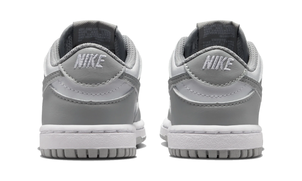 Overkicks - Nike Dunk Low Light Smoke Grey White (TD) (IU7767-123) - imagen 6