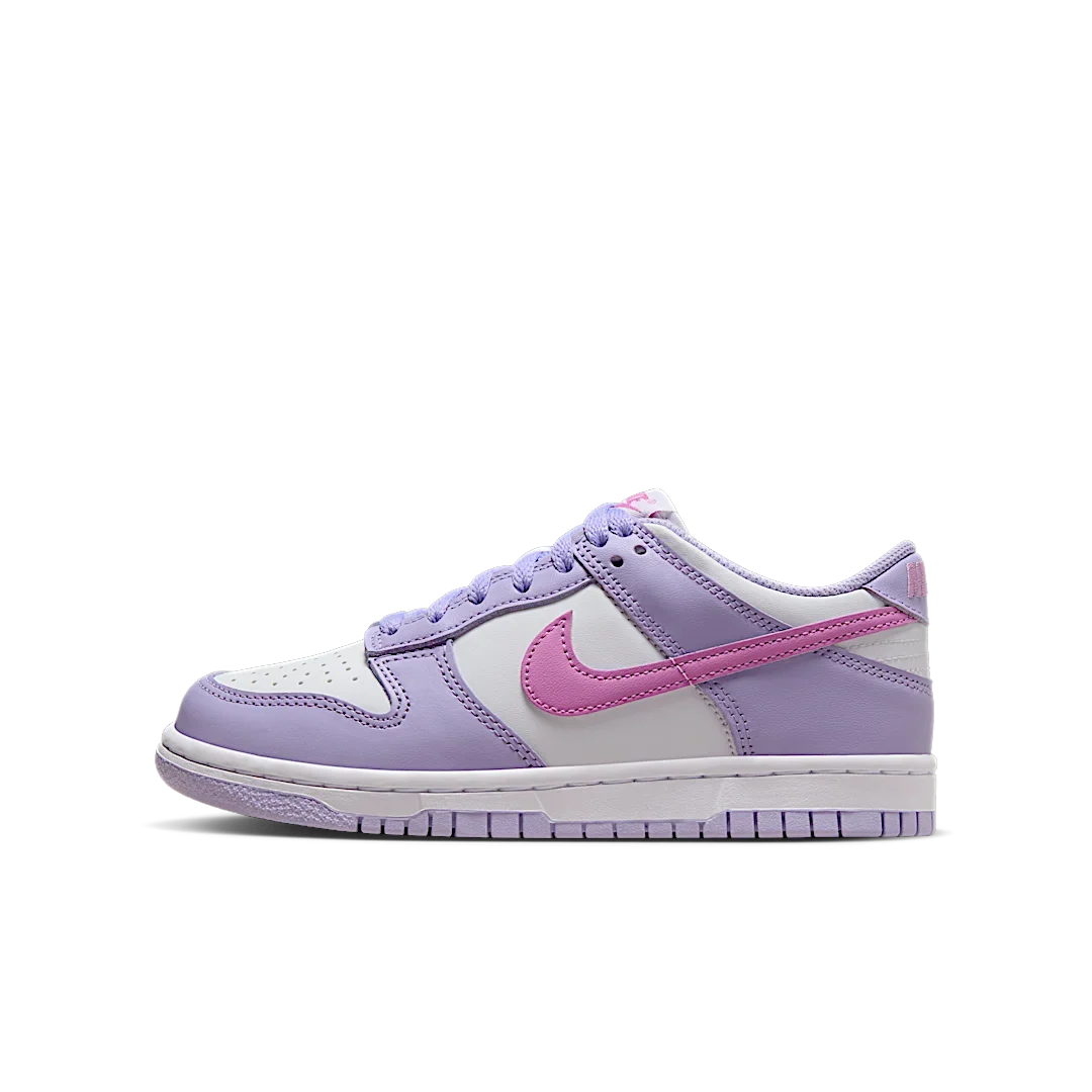 Overkicks - Nike Dunk Low Lilac Bloom (GS) (HQ1185-161) - vista lateral