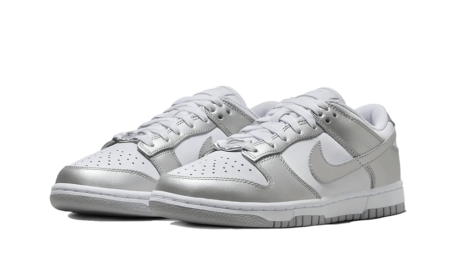 Overkicks - Nike Dunk Low Metallic Silver (FV1311-100) - vista trasera
