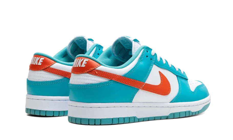 Overkicks - Nike Dunk Low Miami Dolphins (DV0833-102) - par completo