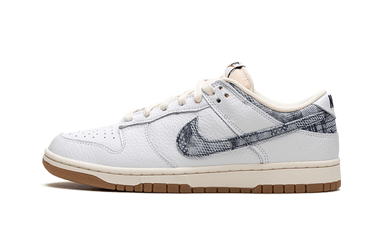 Overkicks - Nike Dunk Low New Americana Washed Denim (FN6881-100) - vista lateral