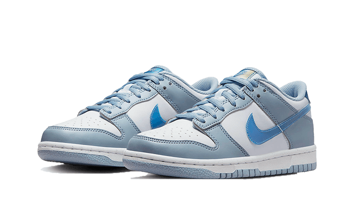 Overkicks - Nike Dunk Low Next Nature Blue Whisper Iridescent (FJ4668-400) - vista trasera