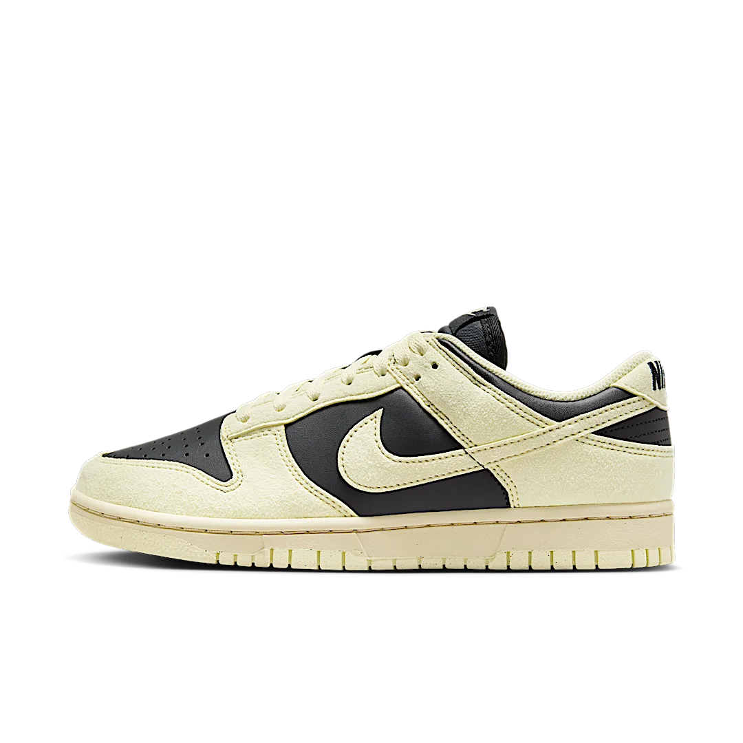 Overkicks - Nike Dunk Low Next Nature Coconut Milk Black (HJ7673-005) - vista lateral