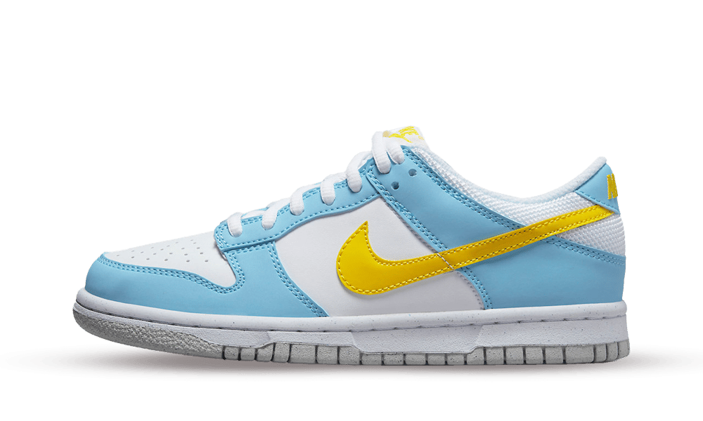 Overkicks - Nike Dunk Low Next Nature Homer Simpson (GS) (DX3382-400) - vista lateral