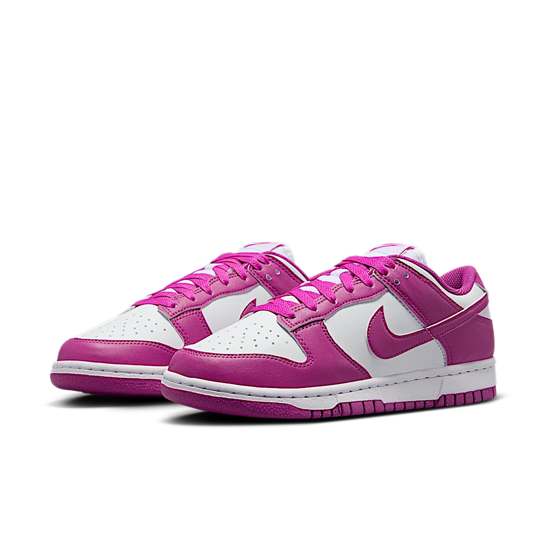 Overkicks - Nike Dunk Low Next Nature Hot Fuchsia (DD1873-110) - vista trasera