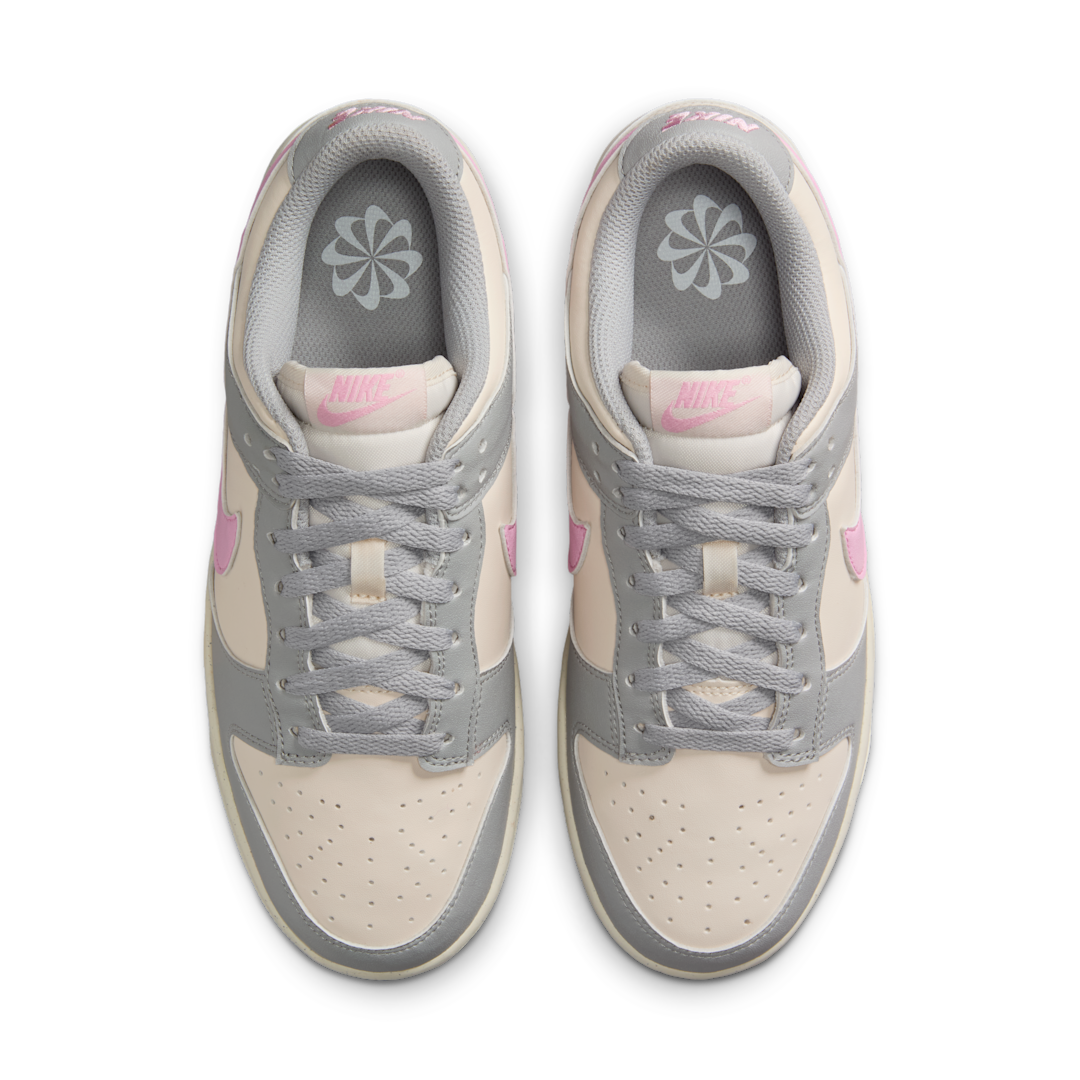 Overkicks - Nike Dunk Low Next Nature Light Smoke Grey Pink Rise (DD1873-002) - par completo