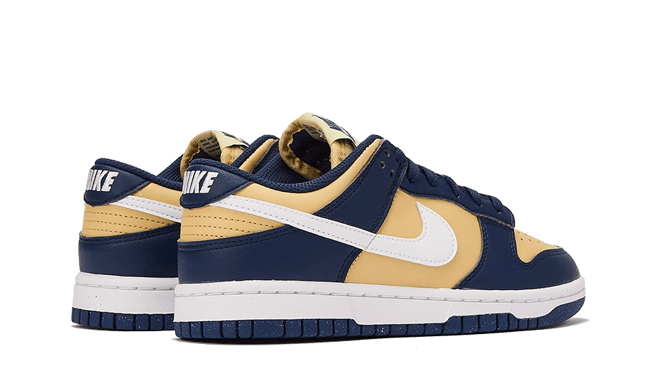 Overkicks - Nike Dunk Low Next Nature Midnight Navy Gold (DD1873-401) - par completo