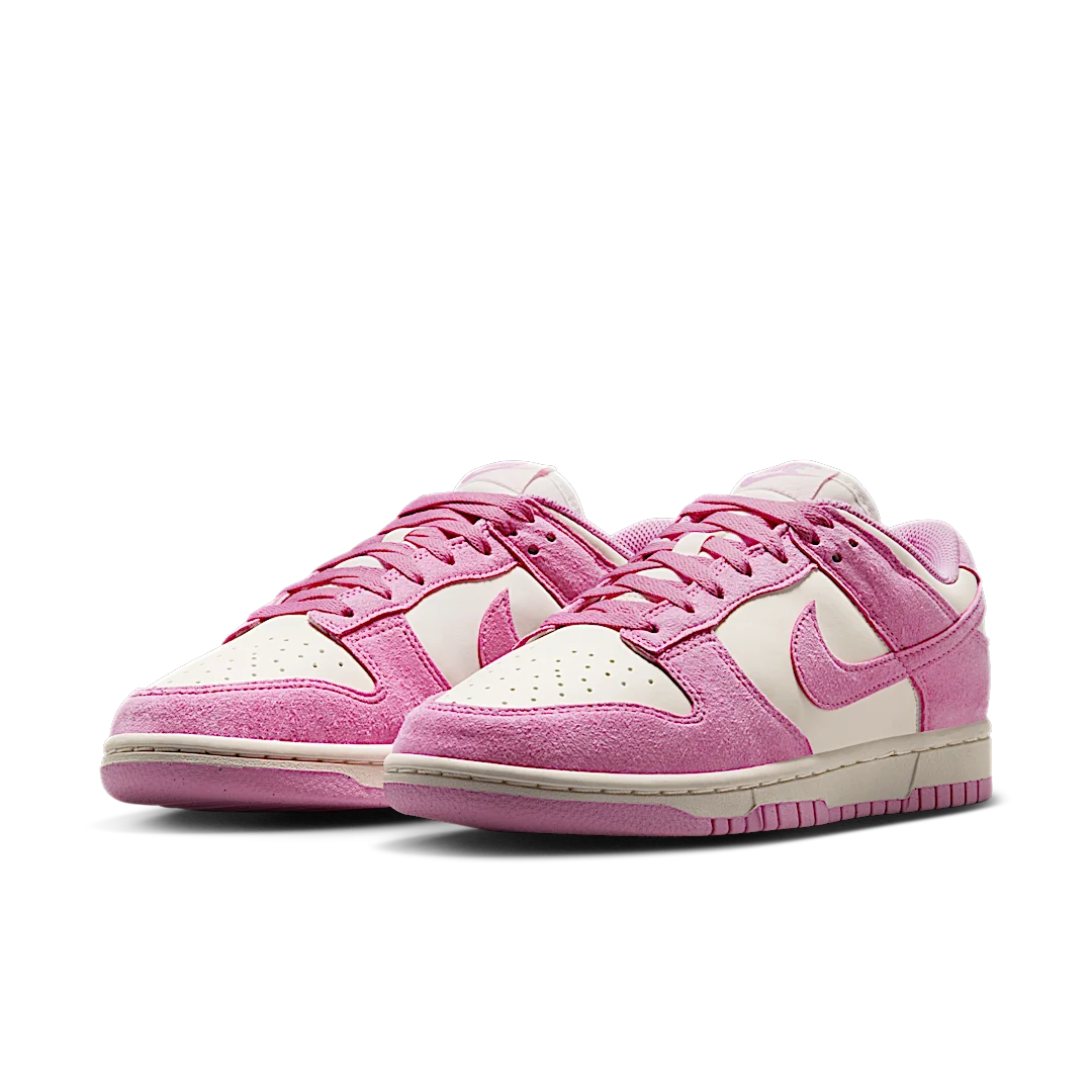 Overkicks - Nike Dunk Low Next Nature Pink Rise Sail (HJ7673-101) - vista trasera