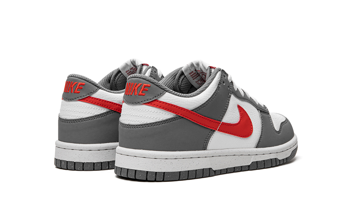 Overkicks - Nike Dunk Low Next Nature Smoke Grey Light Crimson (FB8038-001) - par completo