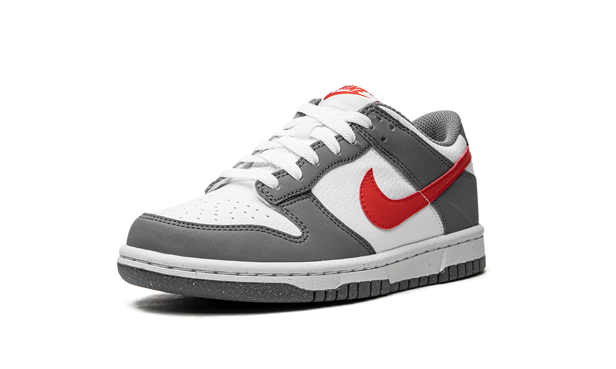 Overkicks - Nike Dunk Low Next Nature Smoke Grey Light Crimson (FB8038-001) - detalle suela