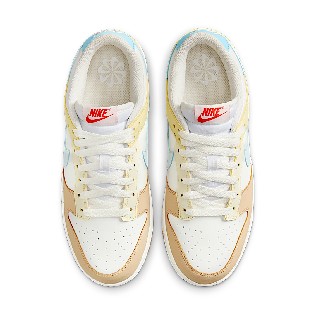 Overkicks - Nike Dunk Low Next Nature Soft Yellow Alabaster (FZ4347-100) - par completo