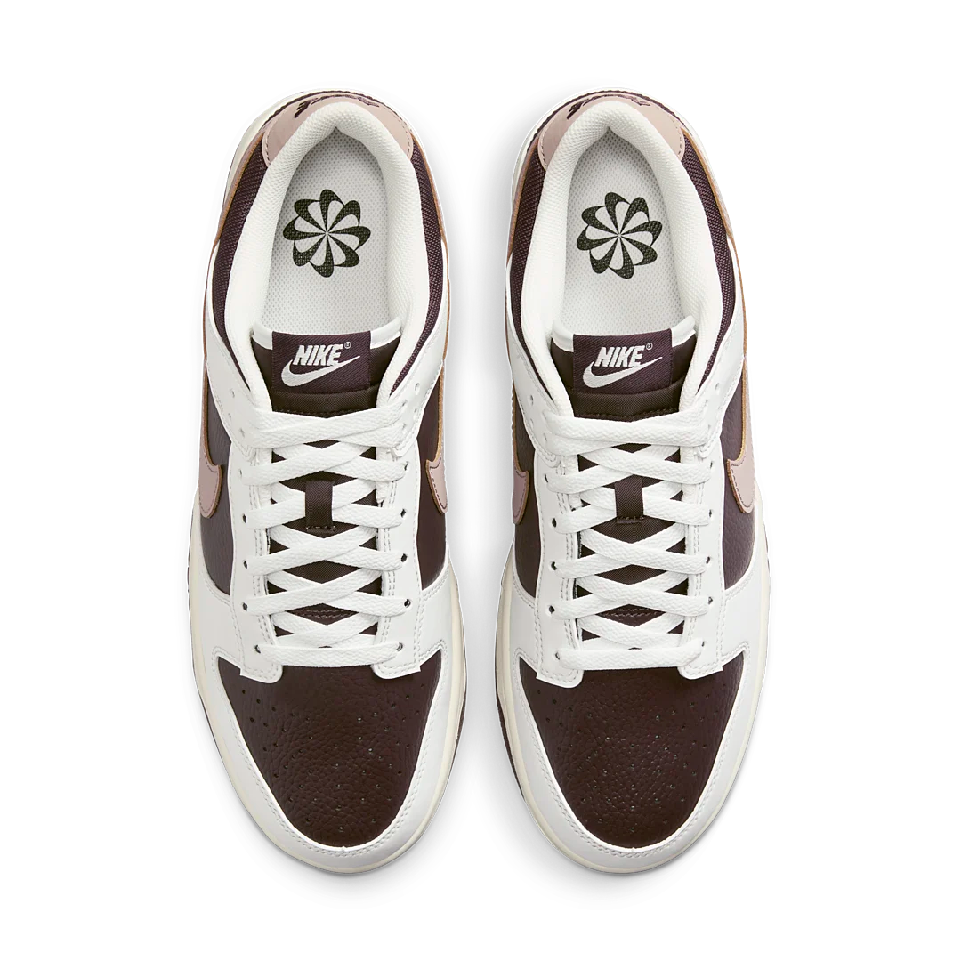 Overkicks - Nike Dunk Low Next Nature Summit White Baroque Brown (HF4292-100) - par completo