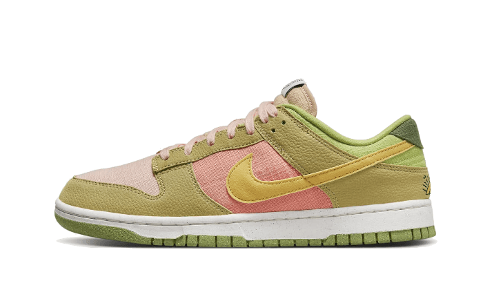 Overkicks - Nike Dunk Low Next Nature Sun Club Arctic Orange (DM0583-800) - vista lateral