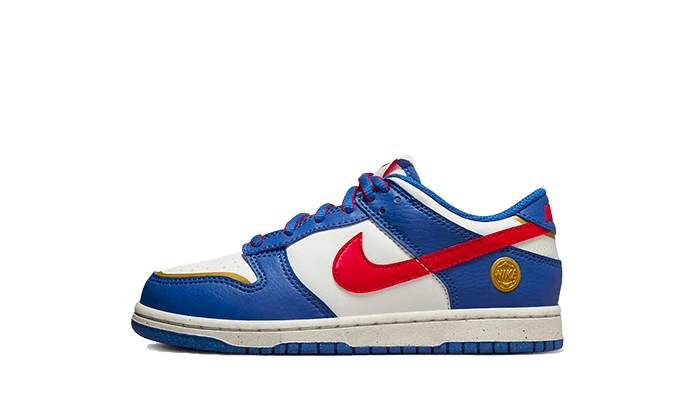 Overkicks - Nike Dunk Low Next Nature Superhero (PS) (FD0673-400) - vista lateral