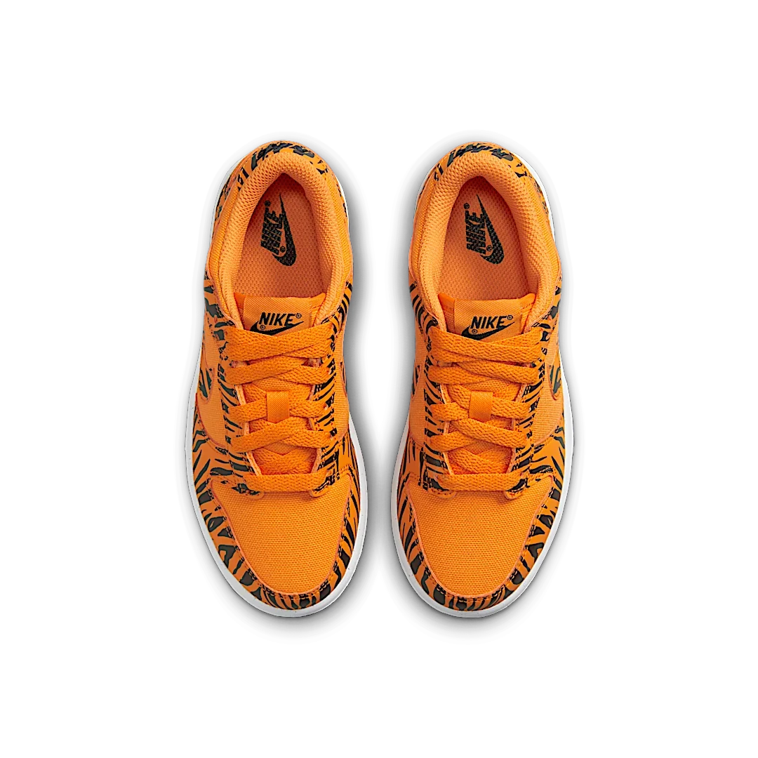 Overkicks - Nike Dunk Low Next Nature Tiger Stripes (PS) (DZ5633-800) - imagen 3