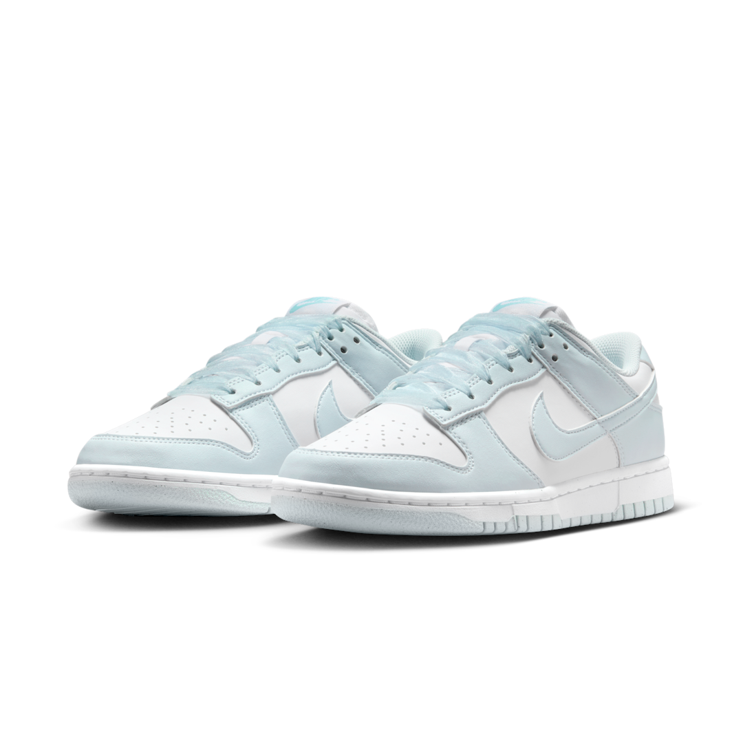 Overkicks - Nike Dunk Low Next Nature White Blue Tint (IB7311-100) - vista trasera