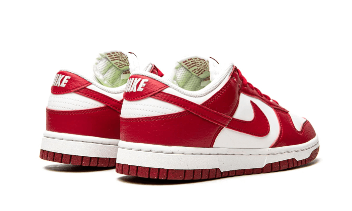 Overkicks - Nike Dunk Low Next Nature White Gym Red (DN1431-101) - par completo