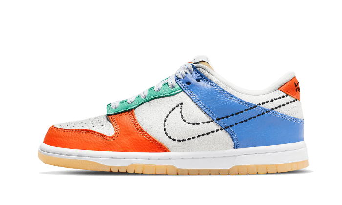 Overkicks - Nike Dunk Low Nike 101 (DX3363-100) - vista lateral