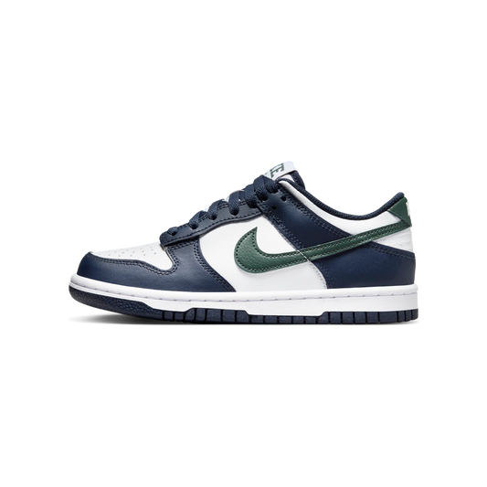 Overkicks - Nike Dunk Low Obsidian Vintage Green (HF5177-400) - vista lateral