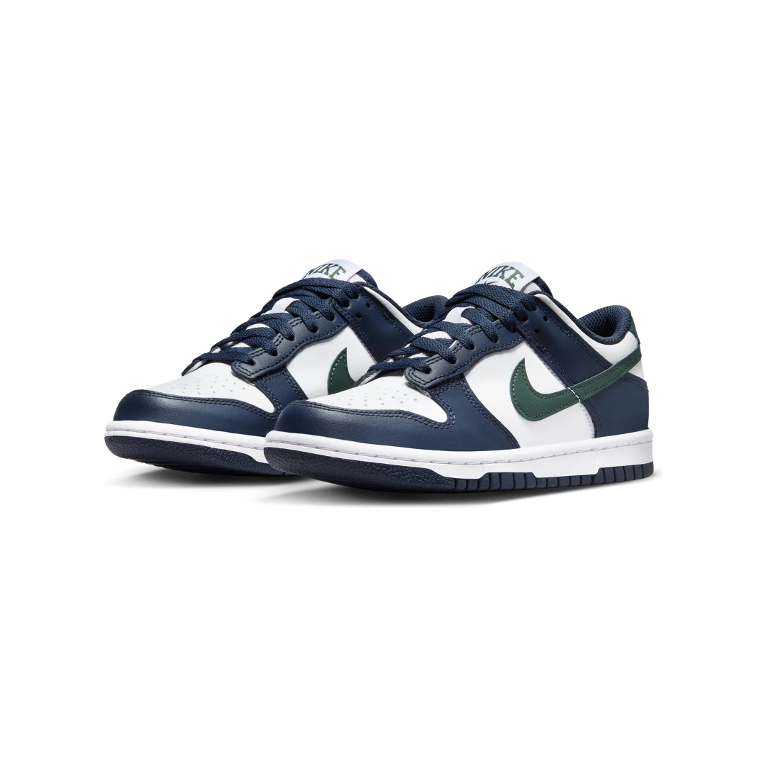 Overkicks - Nike Dunk Low Obsidian Vintage Green (HF5177-400) - vista trasera