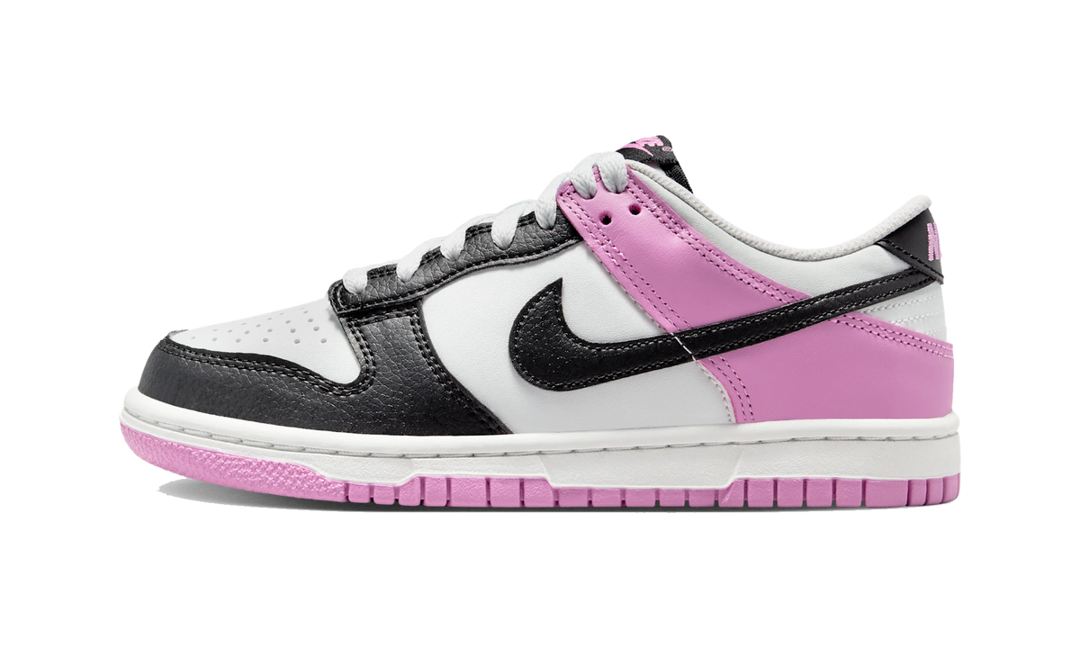 Overkicks - Nike Dunk Low Off White/Black/Light Magenta (IQ0804-100) - vista lateral