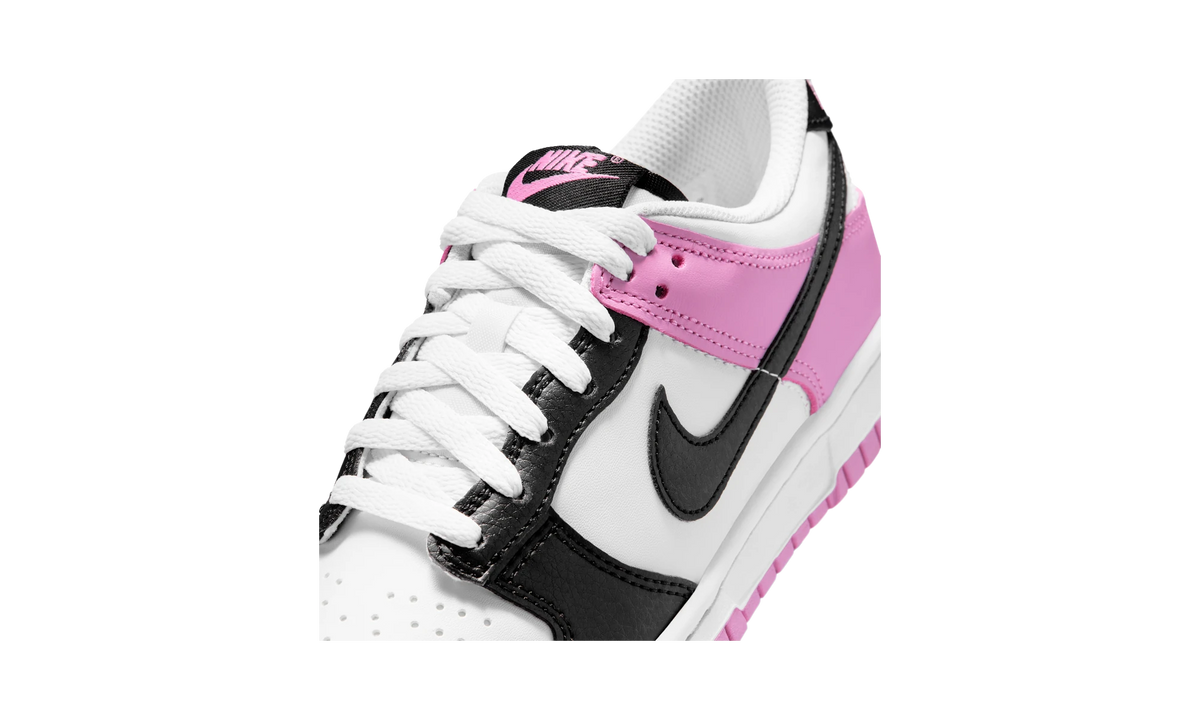 Overkicks - Nike Dunk Low Off White/Black/Light Magenta (IQ0804-100) - detalle lateral interior