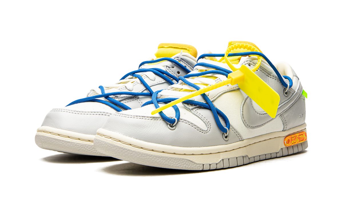 Overkicks - Nike Dunk Low Off-White Lot 10 (DM1602-112) - vista trasera