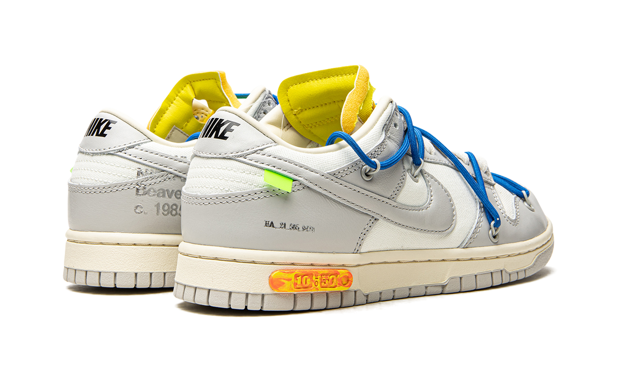 Overkicks - Nike Dunk Low Off-White Lot 10 (DM1602-112) - par completo