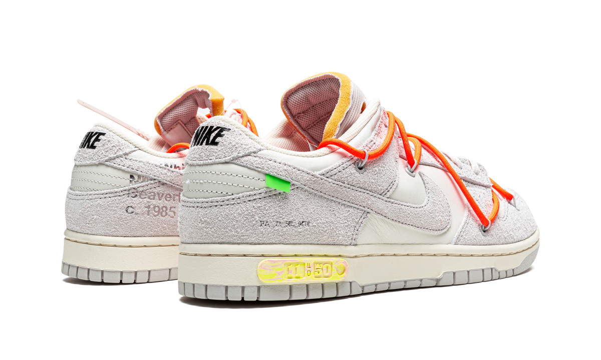 Overkicks - Nike Dunk Low Off-White Lot 11 (DJ0950-108) - par completo