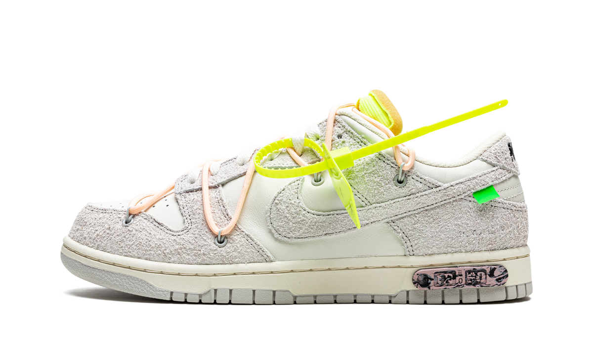 Overkicks - Nike Dunk Low Off-White Lot 12 (DJ0950-100) - vista lateral