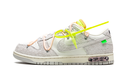 Overkicks - Nike Dunk Low Off-White Lot 12 (DJ0950-100) - vista lateral