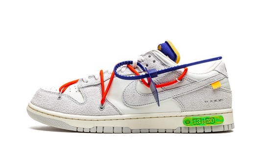 Overkicks - Nike Dunk Low Off-White Lot 13 (DJ0950-110) - vista lateral