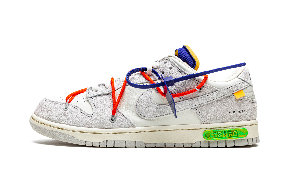 Overkicks - Nike Dunk Low Off-White Lot 13 (DJ0950-110) - detalle