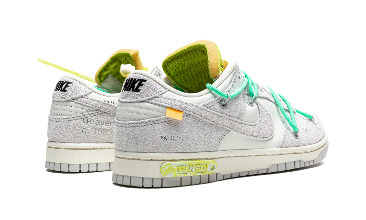 Overkicks - Nike Dunk Low Off-White Lot 14 (DJ0950-106) - par completo